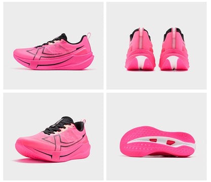 Chaussures de jogging et de course Xtep 2000km 5.0 pour femmes, amorti, design tendance, couleur durable et résistante, semelle élastique, baskets 874118110024