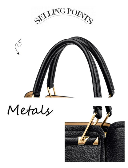 Sac bandoulière de luxe pour femme 2024, designer à 3 couches, grand sac à main en cuir à grande capacité pour femme, sac shopper de marque, sac fourre-tout messager.