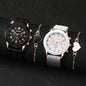 Ensemble de 1/2 pièces de montres décontractées en cuir pour couple, mode tendance, montres-bracelets à quartz pour femmes avec cadran simple, montre habillée, montre femme