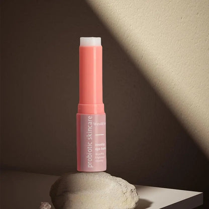 2 pièces pour femmes Baume contour des yeux extra rénovateur à l’églantier hydratant en stick, stick baume liftant et hydratant, estompe les ridules et réduit les poches sous les yeux