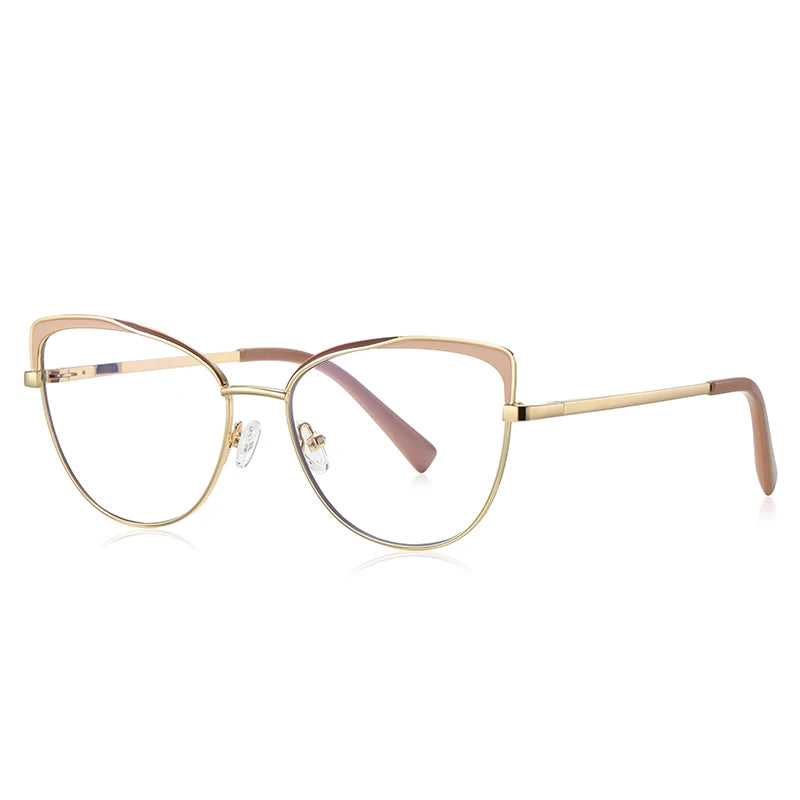 Lunettes de vue photochromiques œil de chat pour femmes JMISUS Fashion, monture papillon personnalisée, lunettes progressives anti-lumière bleue