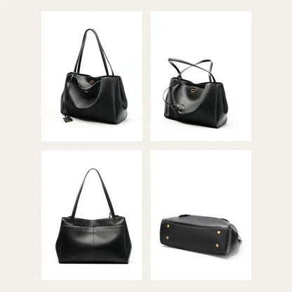 Sac à bandoulière pour femme de luxe en cuir véritable, grand sac à capacité élevée avec ailes, sac à main, sac décontracté pour fête et voyage, sacs à main Y2K, sac fourre-tout rétro