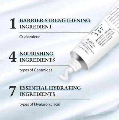 Crème Originale Dr.Althea 147 Barrier 345 Relief, crème antioxydante éclaircissante, hydratante, réparation intensive, brume essence coréenne