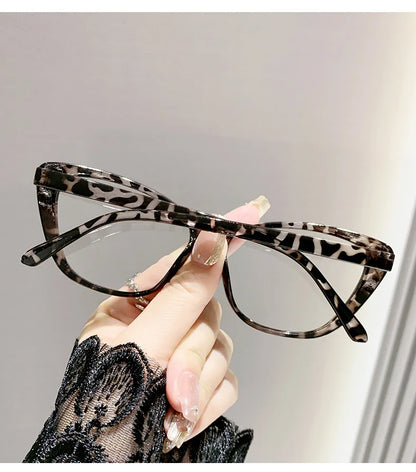 Lunettes de lecture tendance pour femmes et hommes, design luxueux, lunettes de presbytie œil de chat, protection anti-lumière bleue pour femme