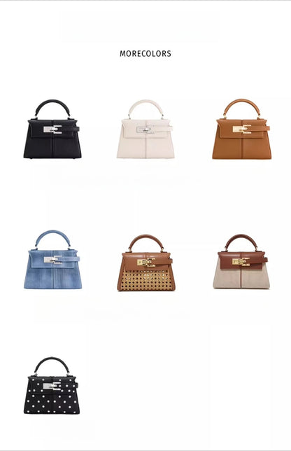 Sac trapézoïdal JW PEI, nouveau style, en cuir véritable, sac pour femme, haut de gamme, polyvalent, sac bandoulière, tendance, style niche